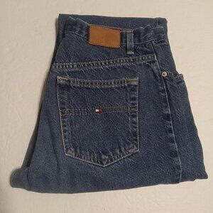 Tommy Hilfiger Women's Straight Leg Blue Denim Jeans Size 12